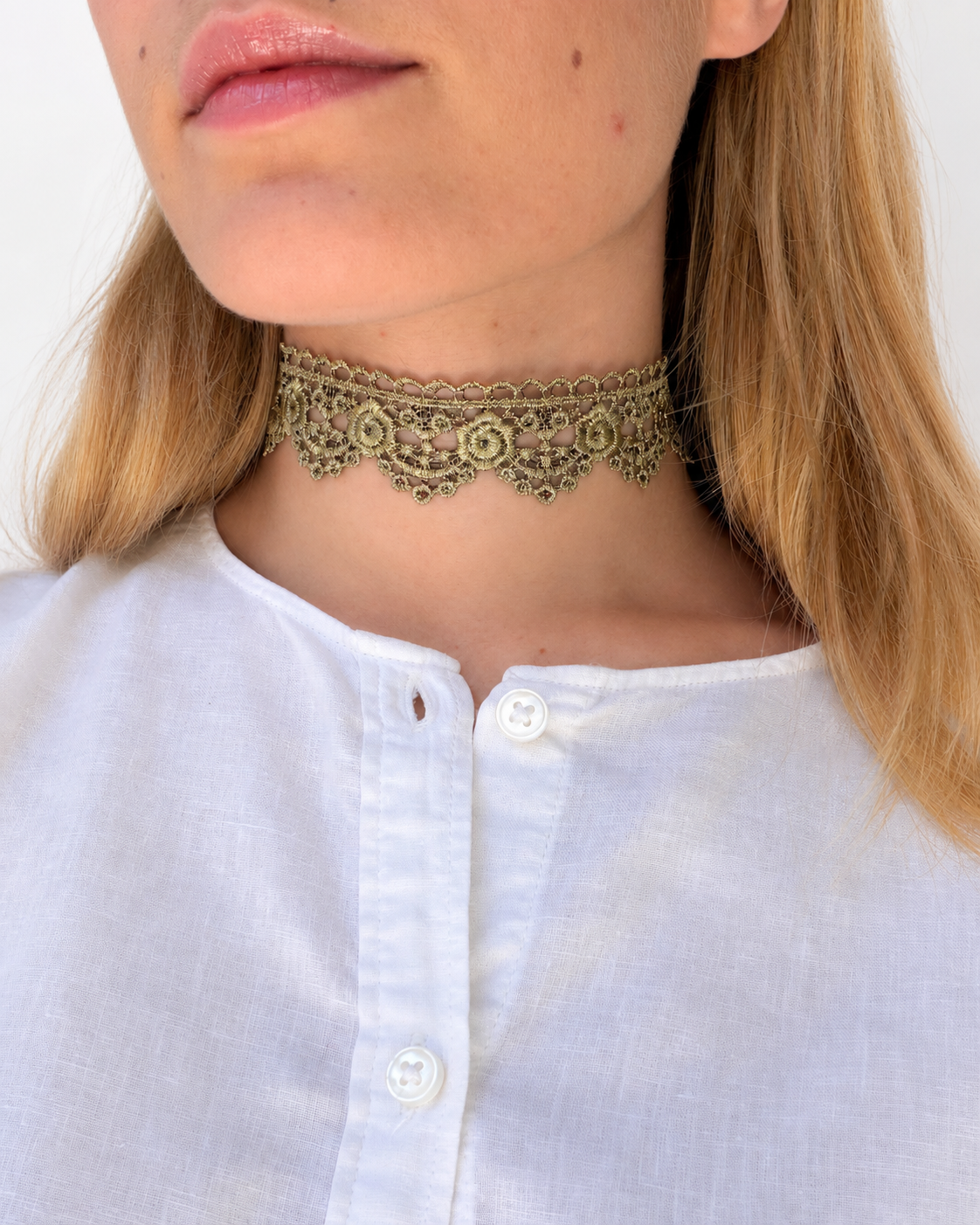 Mathilde Choker – Handmade Gift for Her